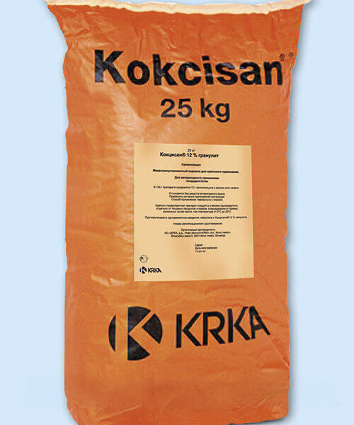 Кокцисан (Kokcisan) 12%, кормова добавка, для профілактики кокцидіозу, саліноміцин 12%